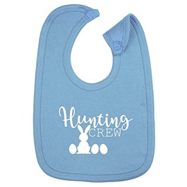Hippowarehouse Hunting Crew - Easter cotton baby nursing bib boys girls 35cmx22cm