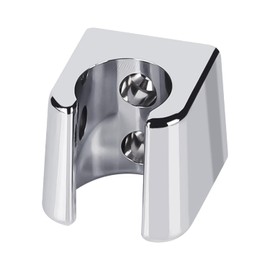 1 Piece Shower Head Bracket, Shower Head Shower Bracket, Drilled Shower Bracket, Shower Head Wall Mount. Shower Hose Holder, Shower Head Holder(Silver)