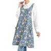 APRONNER Cozy Adjustable Cross Back Aprons for Women with Pockets