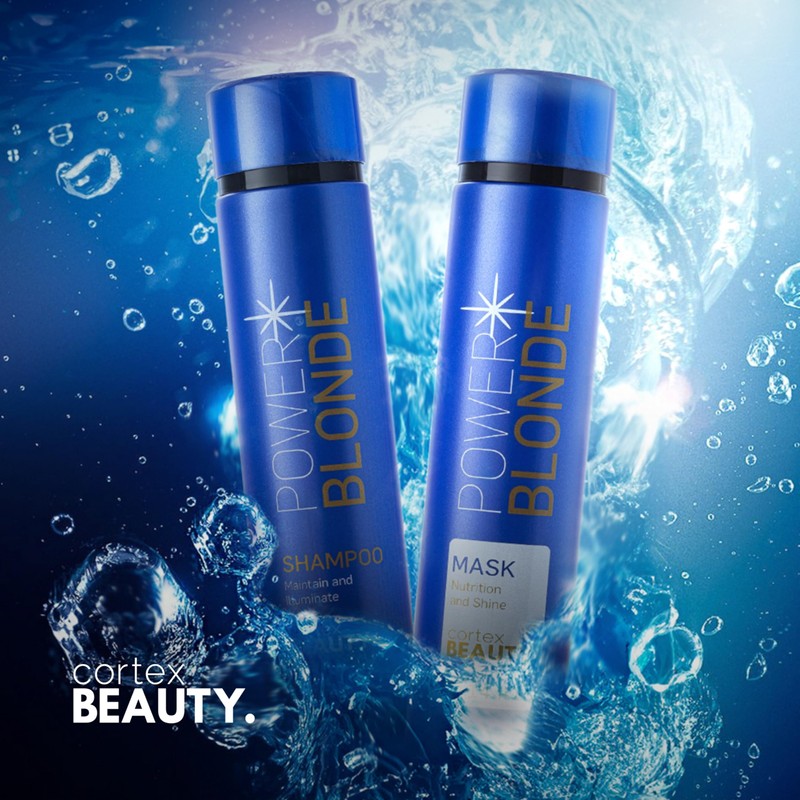 Cortex Beauty Power Blonde | Blonde Perfecting Shampoo & Mask