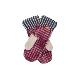 Öjbro Swedish made 100% Merino Wool Soft Thick & Extremely Warm Mittens (Medium, Lycksele)