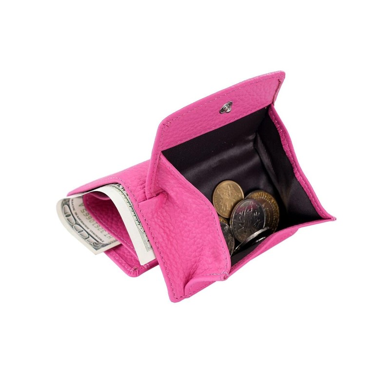 [Riorne] Women's Mini Wallet, Small Wallet, Mini Wallet, Compact Trifold,