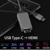 VOLT PLUS TECH USB-C HDMI 4k HDMI Cable Compatible with