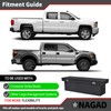 Pickup Truck Tool Box Mounting Kit No Drill, 6 Pcs