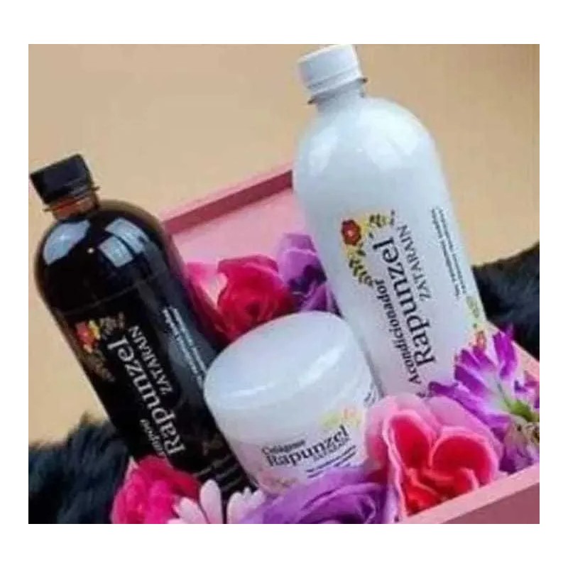 Kit Rapunzel Champoo Y Acondicionador Y Colágeno