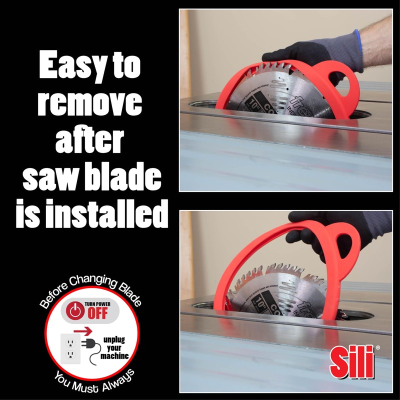 Sili Sleeve Silicone Saw Blade Storage Protector Holder Cover for