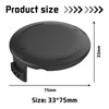 XIJIANG 3 Pieces Grass Trimmer Thread Spool, Φ1.65 mm 4.9
