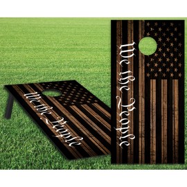 Tower Decals Laminated Detriot Lions Wood Look Cornhole Board Vinyl Wraps