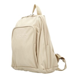 Picard HITEC Women's Backpack Nylon Medium One Size with Zip Backpack Everyday Going Out Business, cream