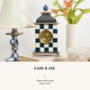 MACKENZIE-CHILDS Desk Clock, Decorative Wood Clock for Kitchen and Living