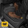 Cat® CAMT-9013 (3-Piece) Heavy Duty Deep Dish Rubber Floor Mats,