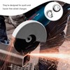 LIAMGUS 2 Pcs M14 Quick Release Self Locking Flange Nut,