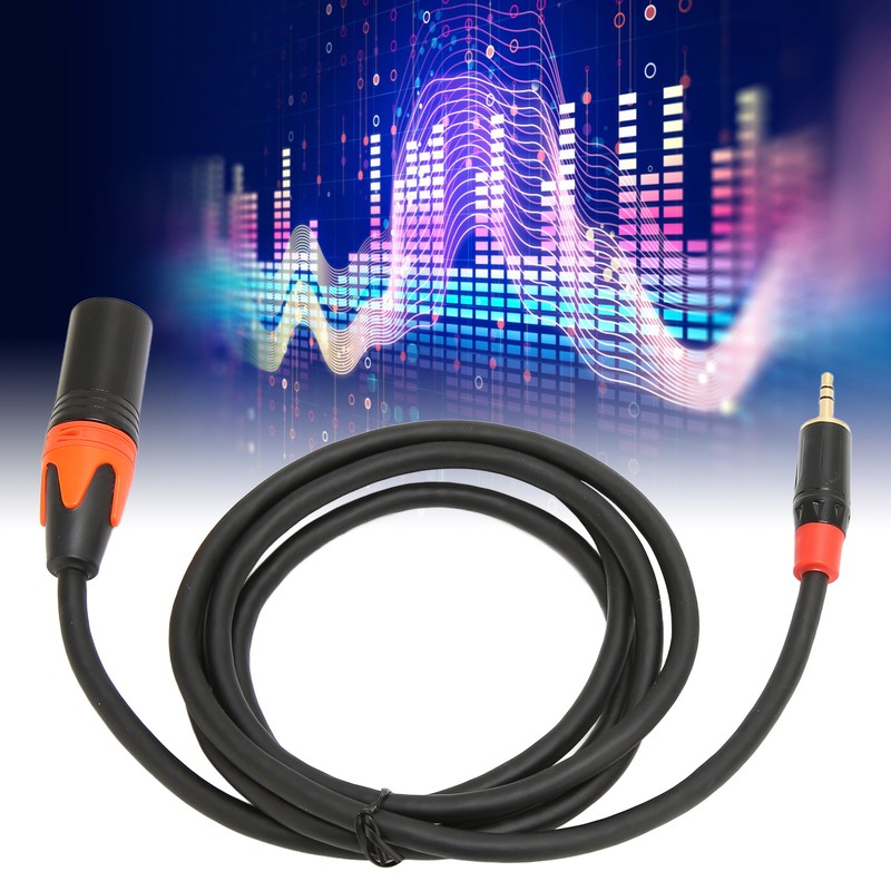 3.5mm to XLR Adapter Cable Mini Jack Aux to XLR