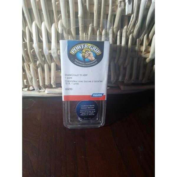 Unbranded Powergrip Blade Circuit 15 Amp Camco For RV