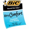 Bic Ultra Round Stic Grip Ball Point Pens, Medium Point,
