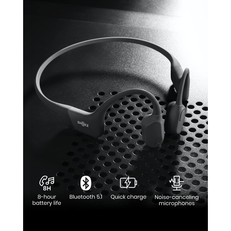 AFTERSHOKZ OPENRUN HEADPHONES BLACK