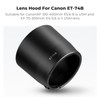 K&F Concept ET-74B Lens Hood Compatible with Canon RF 100-400mm