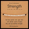 Rumnoke Inspirational Morse Code Bracelet Handmade Sterling Silver Beads Bracelet
