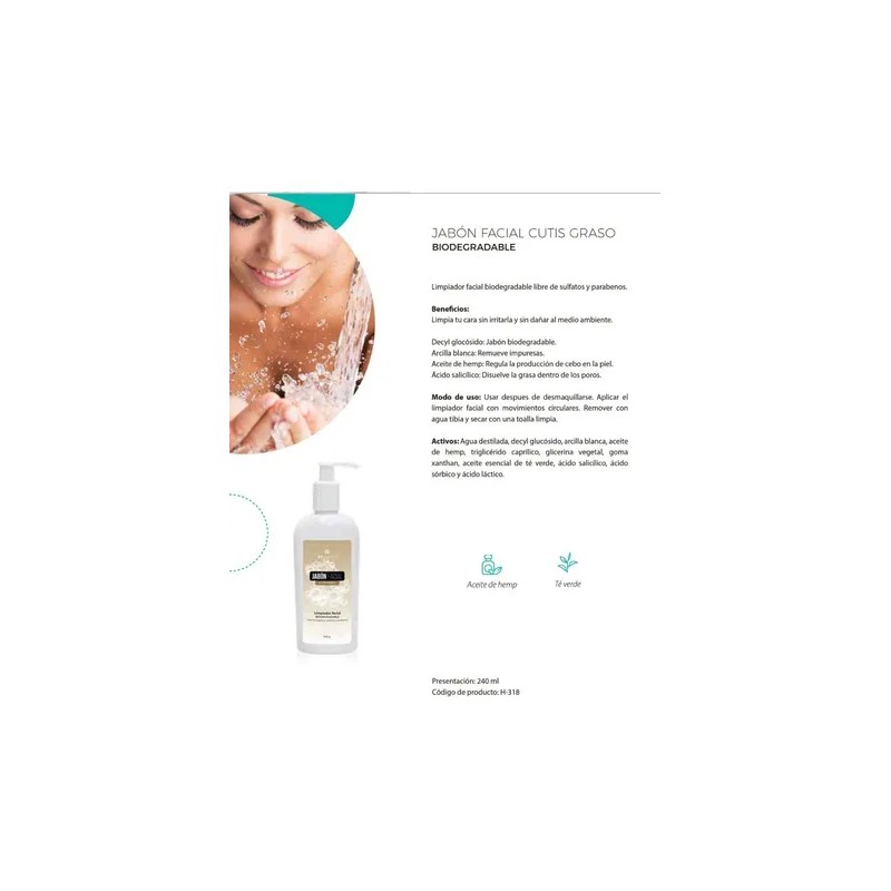 Limpieza Facial Cutis Graso (agua Micelar Y Jabón) Beohemp