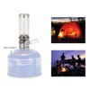 Walmeck Lamp Light Butane Gas Light Lantern with Gas Adapter