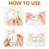 SGERUFZ 3 Wet Wipes Box Reusable Portable Wet Wipes Bag