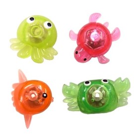 Ennichi Scoop, Pikapika Aquarium (48 Pieces), Set with Fun Goods (Paper Balloons)