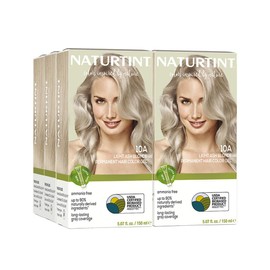 Naturtint Permanent Hair Color - 10A Light Ash Blonde, 5.28 fl oz (6-pack) by Naturtint