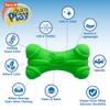 Hartz DuraPlay Bone Squeaky Latex Dog Toy, Large, 3 Pack