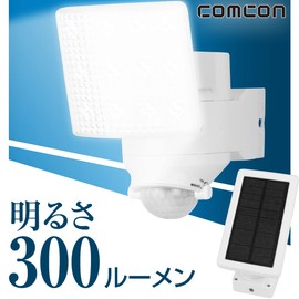 comcon CLS-100 CLS-100 Solar Sensor Light, 1-Light Motion Sensor Light, Outdoor, Indoor, Security Light, Garage, Garden, Entrance Light, Entrance Light, Domestic Manufacturers, High Brightness,