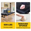 BestMassage Massage Bed Portable Massage Table 24 inch Wide Lash