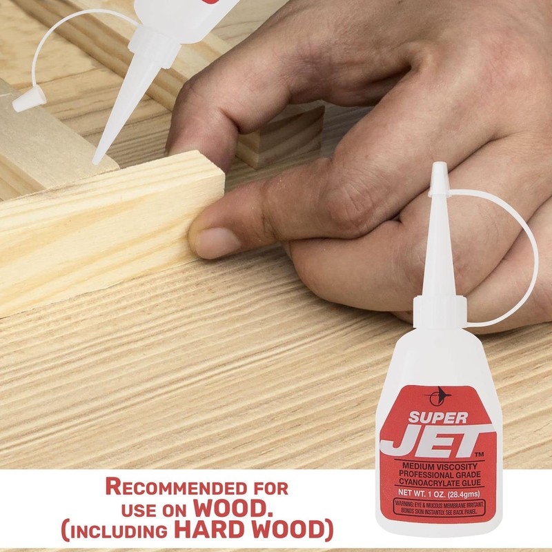 Jet Glue Super Jet - Medium Thickness Industrial Strength CA
