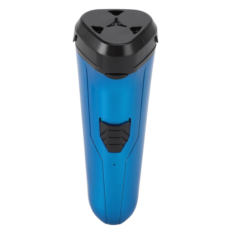 Electric Beard Trimmer 3 Floating Heads Rechargeable Precise Cutting Cordless