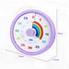 Visual Timer for Children, 60 Minute Rainbow Countdown Timer for