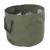 Portable Waterproof Reusable Canvas Garden Leaf Waste Bag, Garden Lawn