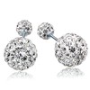 Infinite U 925 Sterling Silver Austria Crystal Pave Disco Ball