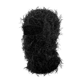 ROCKBROS Distressed Balaclava Ski Mask for Men Full Face Knitted Balaclava Windproof for Cold Weather(1 pcs) Black