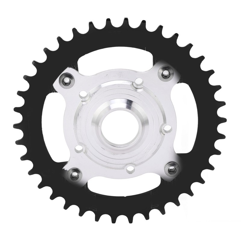 38T 104 BCD Electric Bike Chainring and Adapter Aluminum Alloy
