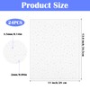 24 Pcs Iron on Rhinestone Sheets for Clothing, Rhinestone Heat