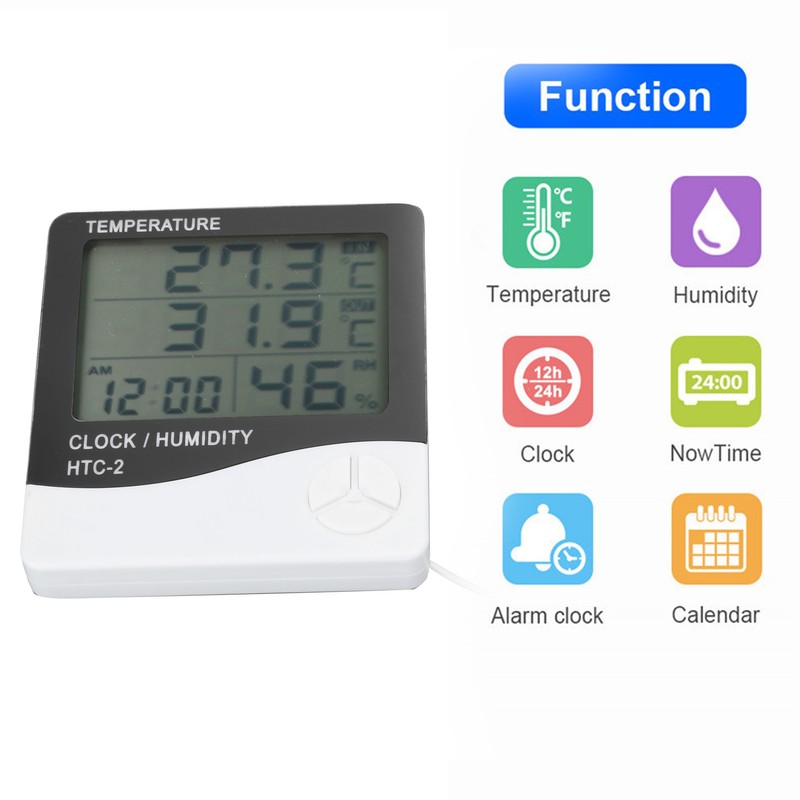 Temperature Humidity Meter Digital Thermometer Hygrometer for Indoor Home Office