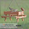 Cedar Picnic Table Bird Feeder - Made in USA