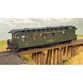 Ride Trains HOn3 business car B-20 Edna resin kit Rio Grande Southern RGS not Blackstone