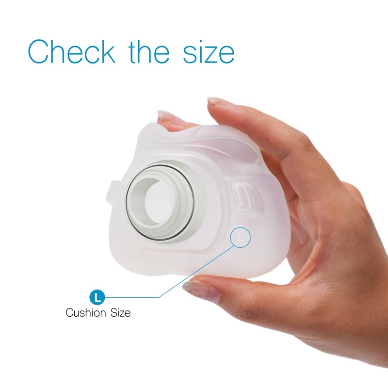EvoClean Reliable Silicone Cushion for AirFit F40 Full Face Replacement