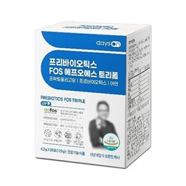 Days On 데이즈온 오한진 프리바이오틱스 FOS 트리플 11+1박스(4.3gx30포x12박스/12개월)+ Dayzon Oh Hanjin Prebiotics FOS Triple 11+1 Box (4.3g x 30pouches x 12 boxes/12 months) +