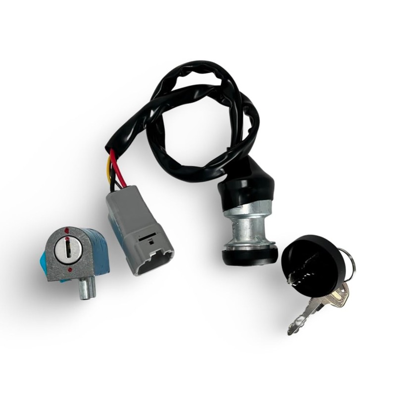 Ignition Switch with Keys and Auxiliary Lock Replacement for CFMOTO