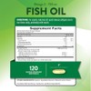 Natures Truth Fish Oil Omega-3, Natural Lemon Flavor, 120 Count