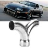 Unbranded Dual Air Intake Intercooler Pipe Fit for Twin Turbo
