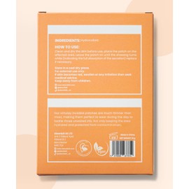 Absorbzit - The Everyday Hydrocolloid Pimple Patches, Ultra Thin Spot Patches, Vegan & Cruelty-Free Acne Treatment - 36 Daytime Patches