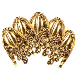 5pcs Jewelry Beads Caps DIY Crafts Beads Caps Jewelry Bead Caps DIY Supply Jewelry Parts Loose Bead DIY Supplies Bead End Caps Jewlery DIY Bracelets Materials Bud Accessories Alloy