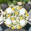 artslion Outdoor Round Tablecloth with Elastic Band 44In-110cm Elastic Garden