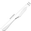 KINMINGZHU 6pcs Stainless Steel Butter Knife, Cheese/Butter Spreaders, Breakfast Spreads